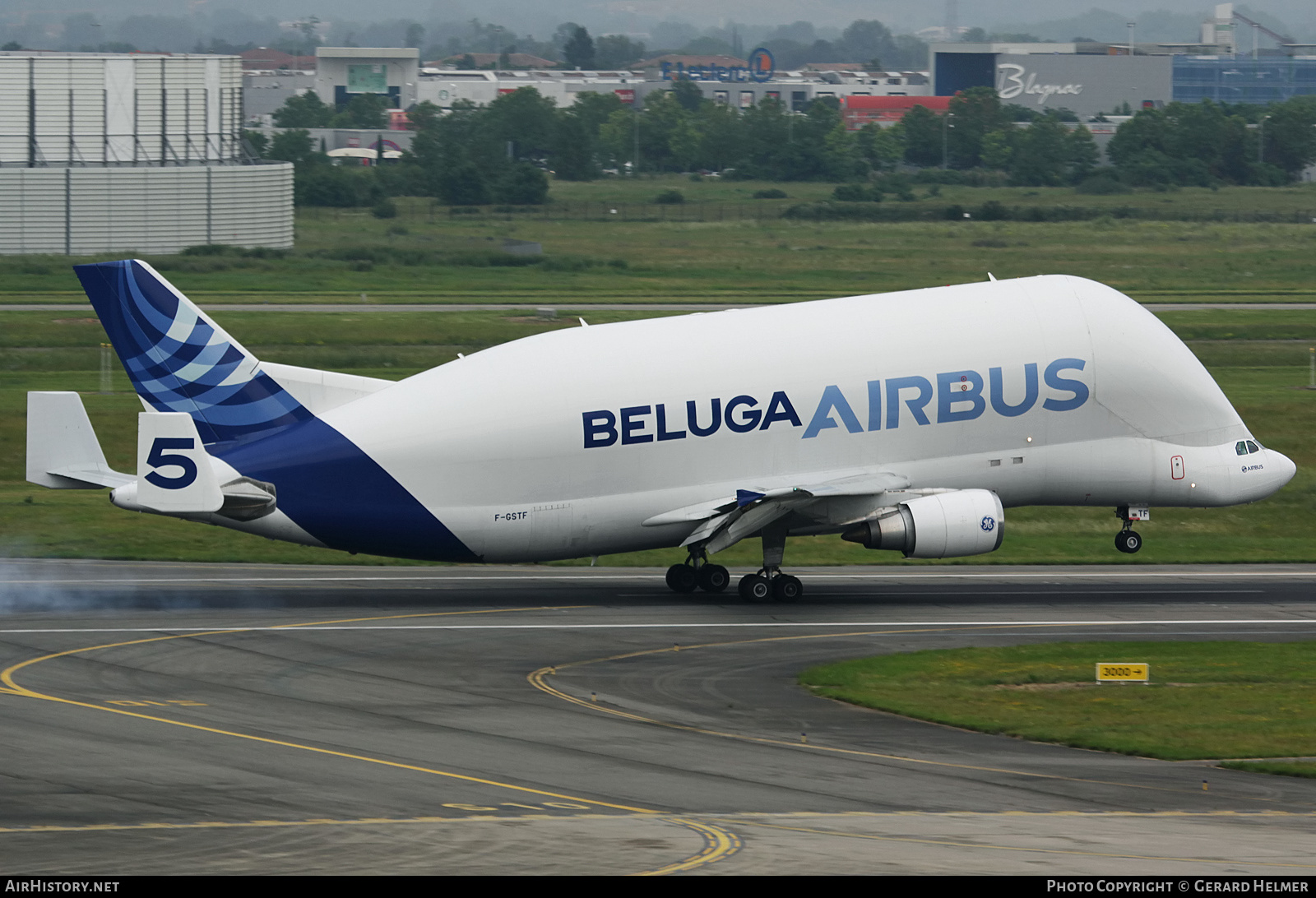 Aircraft Photo of F-GSTF | Airbus A300B4-608ST Beluga (Super Transporter) | Airbus Transport International | AirHistory.net #191071