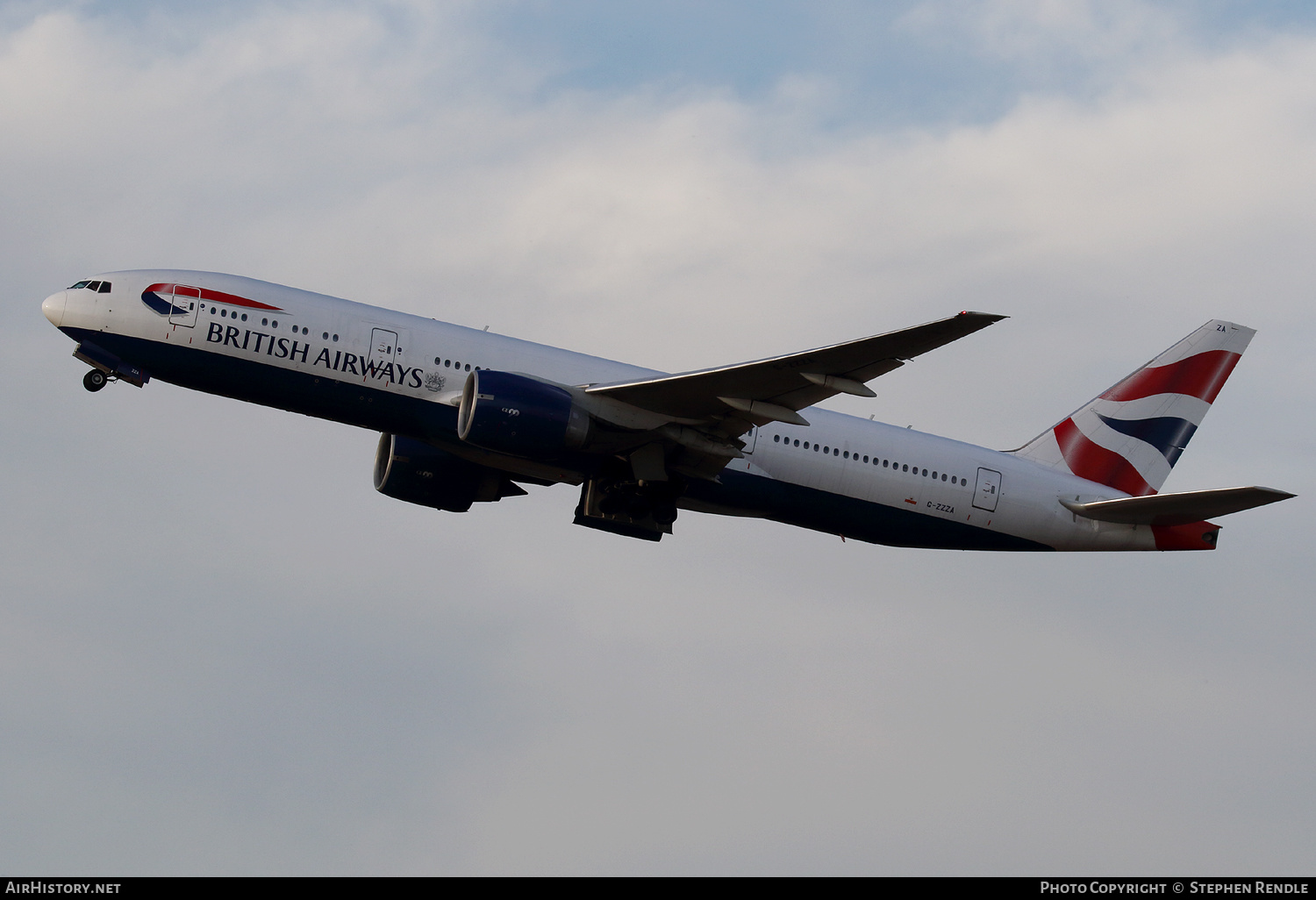 Aircraft Photo of G-ZZZA | Boeing 777-236 | British Airways | AirHistory.net #191087