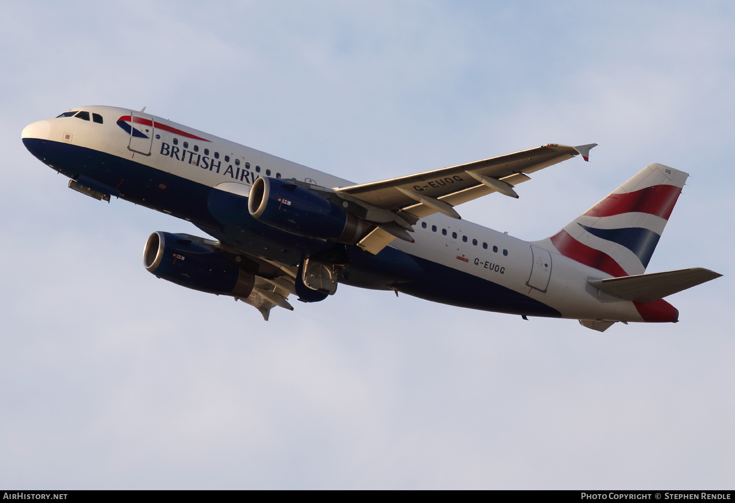 Aircraft Photo of G-EUOG | Airbus A319-131 | British Airways | AirHistory.net #191089
