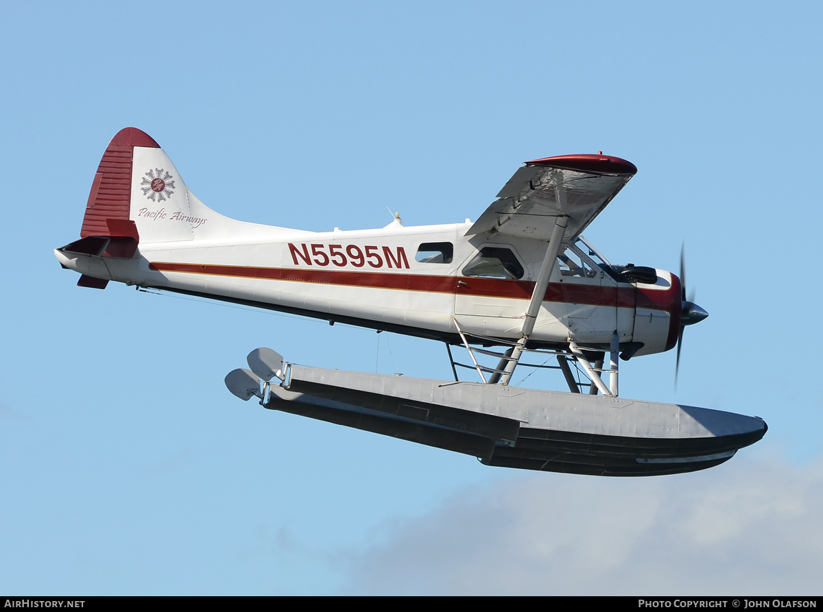 Aircraft Photo of N5595M | De Havilland Canada DHC-2 Beaver Mk1 | Pacific Airways | AirHistory.net #191102