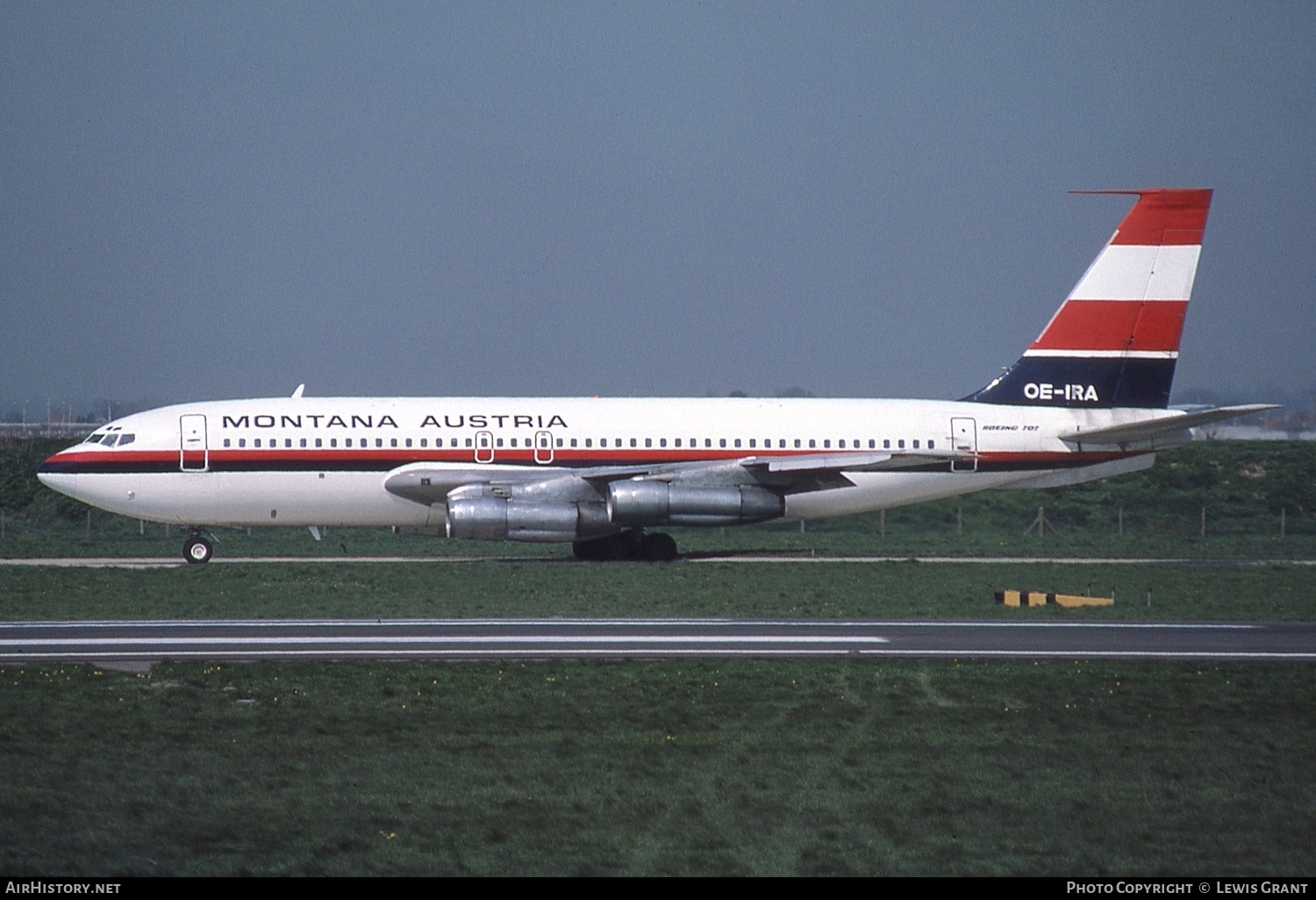 Aircraft Photo of OE-IRA | Boeing 707-138B | Montana Austria | AirHistory.net #191110