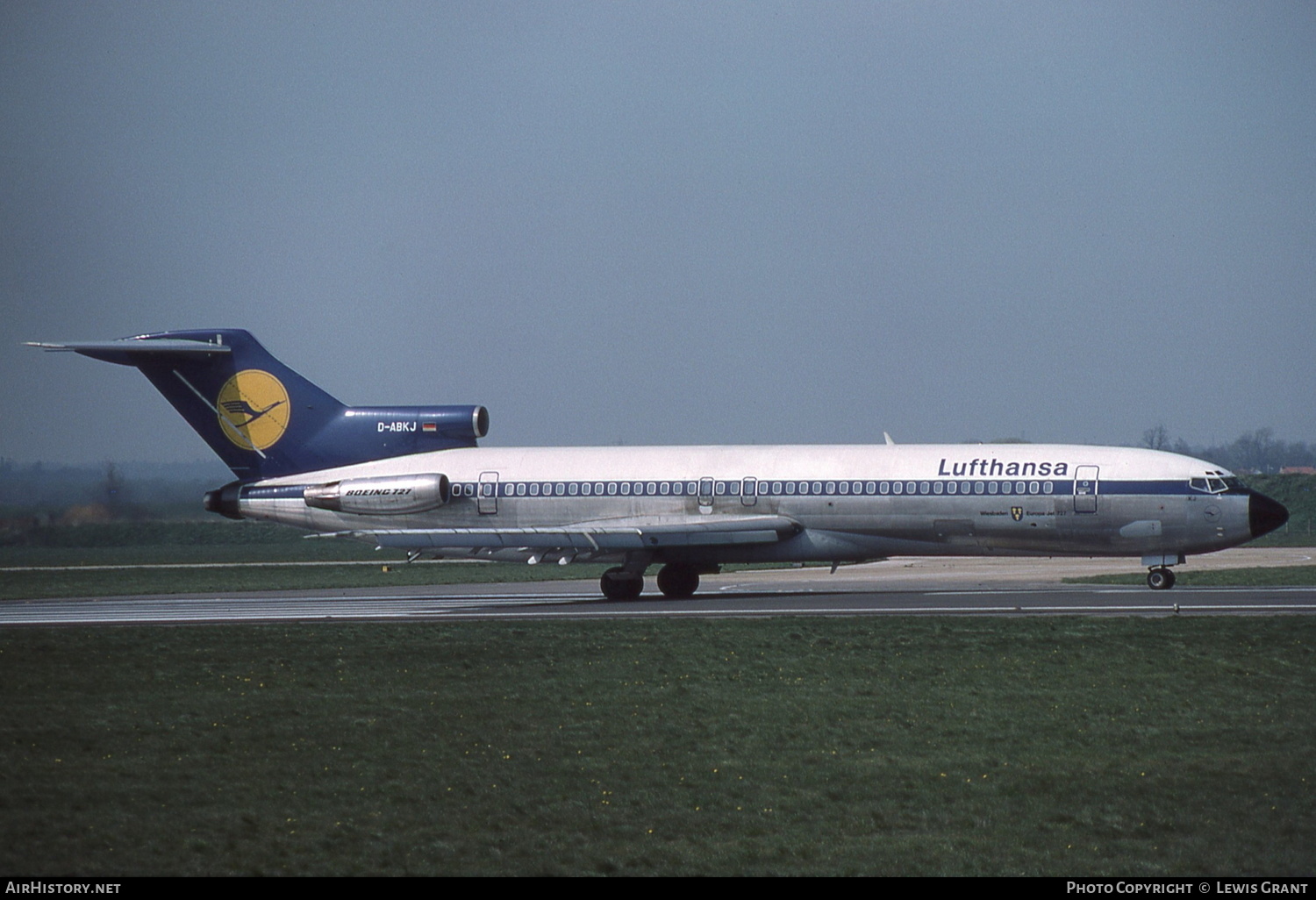Aircraft Photo of D-ABKJ | Boeing 727-230/Adv | Lufthansa | AirHistory.net #191112
