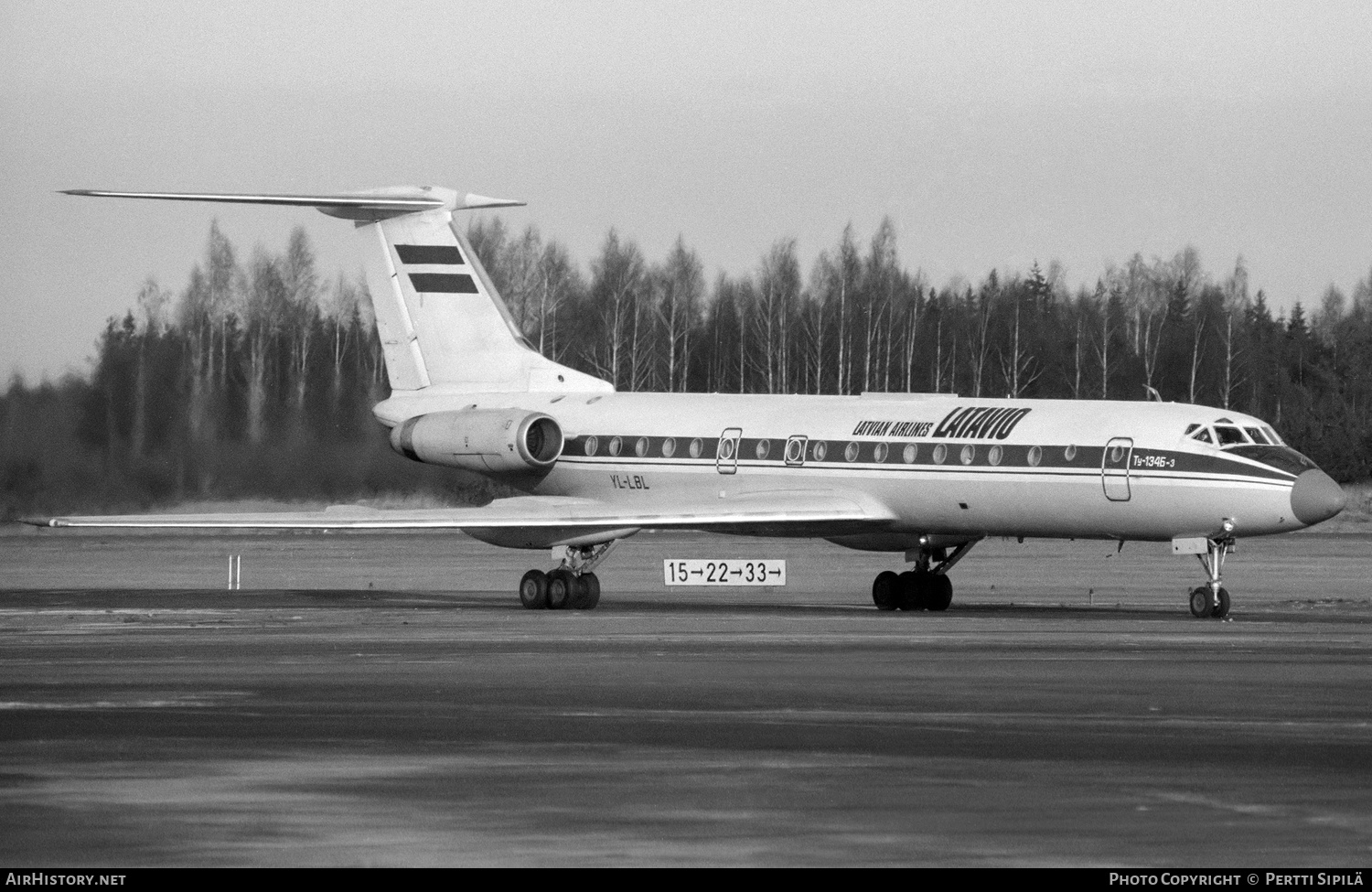 Aircraft Photo of YL-LBL | Tupolev Tu-134B-3 | Latavio - Latvian Airlines | AirHistory.net #191125