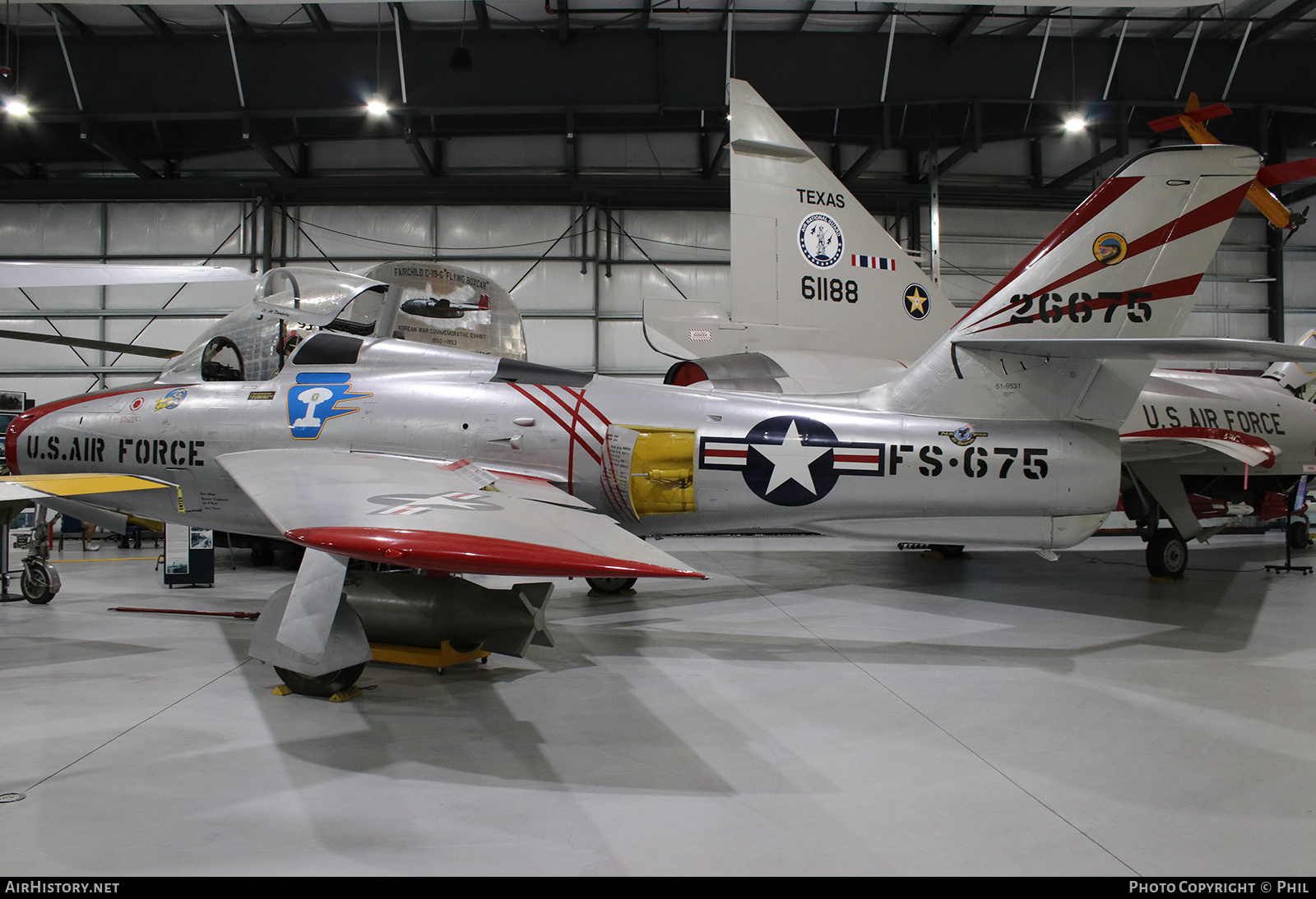 Aircraft Photo of 52-6675 / 26675 | Republic F-84F Thunderstreak | USA - Air Force | AirHistory.net #191133