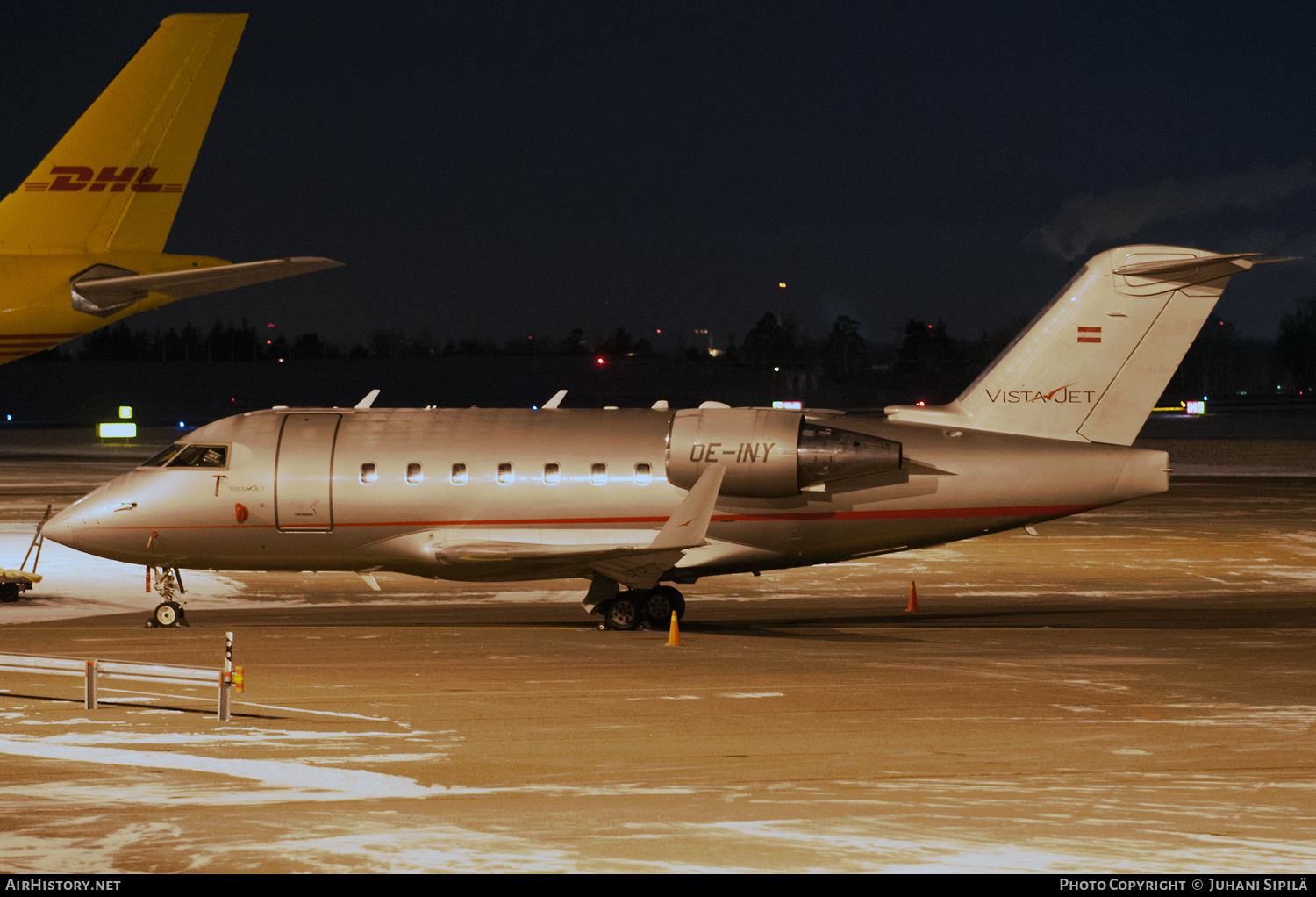 Aircraft Photo of OE-INY | Bombardier Challenger 604 (CL-600-2B16) | VistaJet | AirHistory.net #191135
