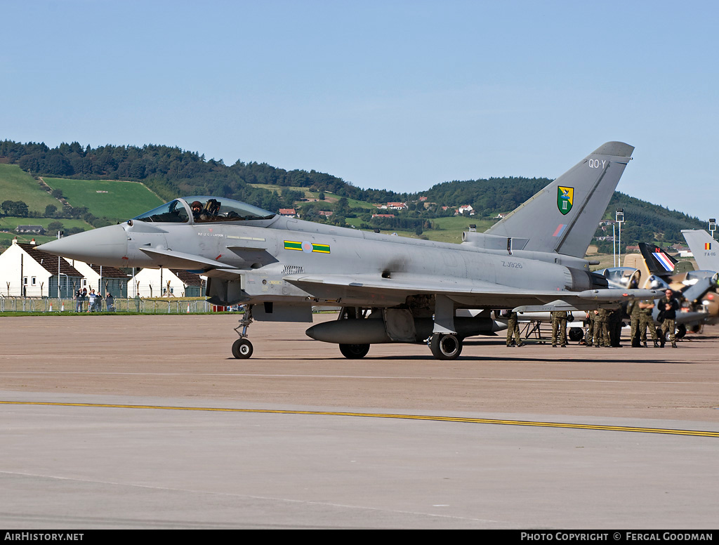 Aircraft Photo of ZJ926 | Eurofighter EF-2000 Typhoon FGR4 | UK - Air Force | AirHistory.net #191151