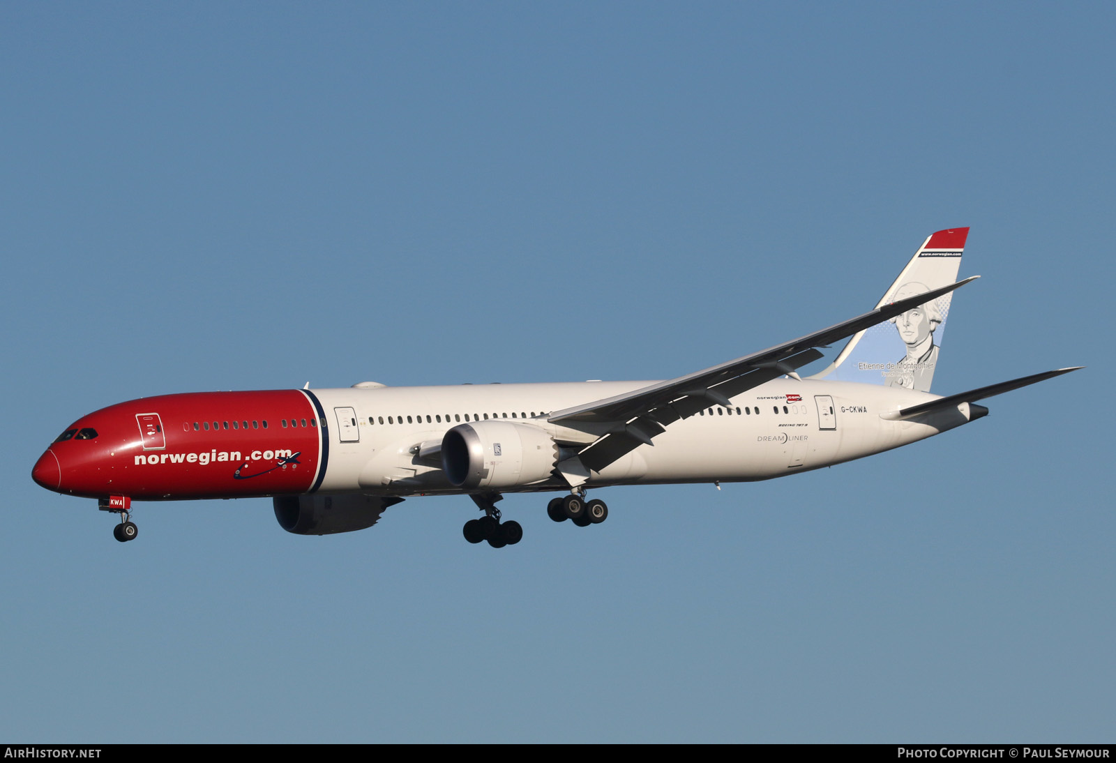 Aircraft Photo of G-CKWA | Boeing 787-9 Dreamliner | Norwegian | AirHistory.net #191166