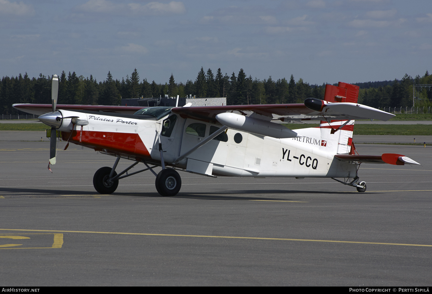 Aircraft Photo of YL-CCQ | Pilatus PC-6/B2-H4 Turbo Porter | Metrum | AirHistory.net #191172