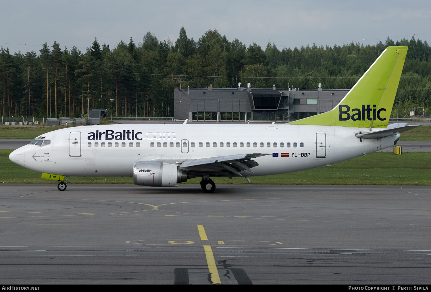 Aircraft Photo of YL-BBP | Boeing 737-522 | AirBaltic | AirHistory.net #191195