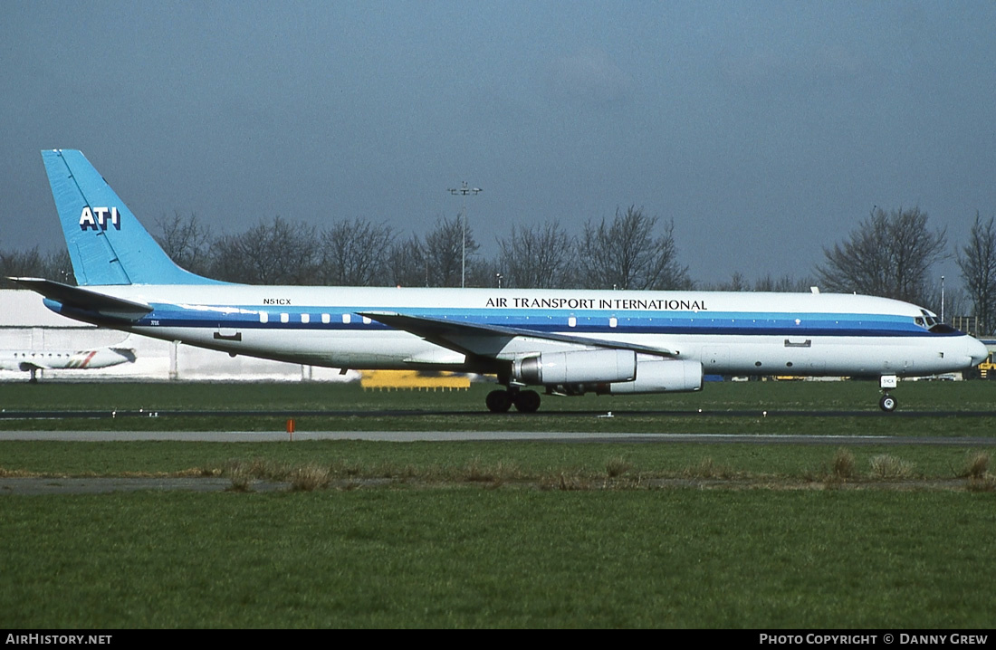 Aircraft Photo of N51CX | McDonnell Douglas DC-8-62(F) | ATI - Air Transport International | AirHistory.net #191196