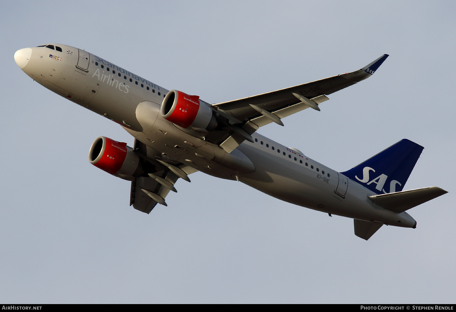 Aircraft Photo of EI-SIE | Airbus A320-251N | Scandinavian Airlines - SAS | AirHistory.net #191204