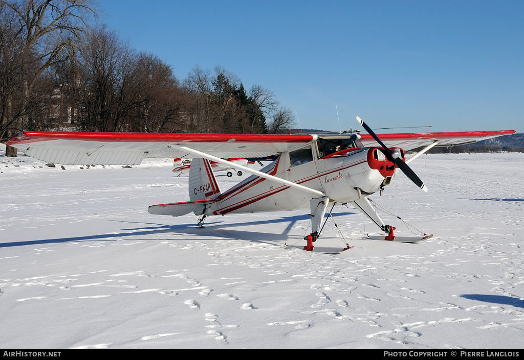 Aircraft Photo of C-FKAP | Luscombe 8E Silvaire | AirHistory.net #191205