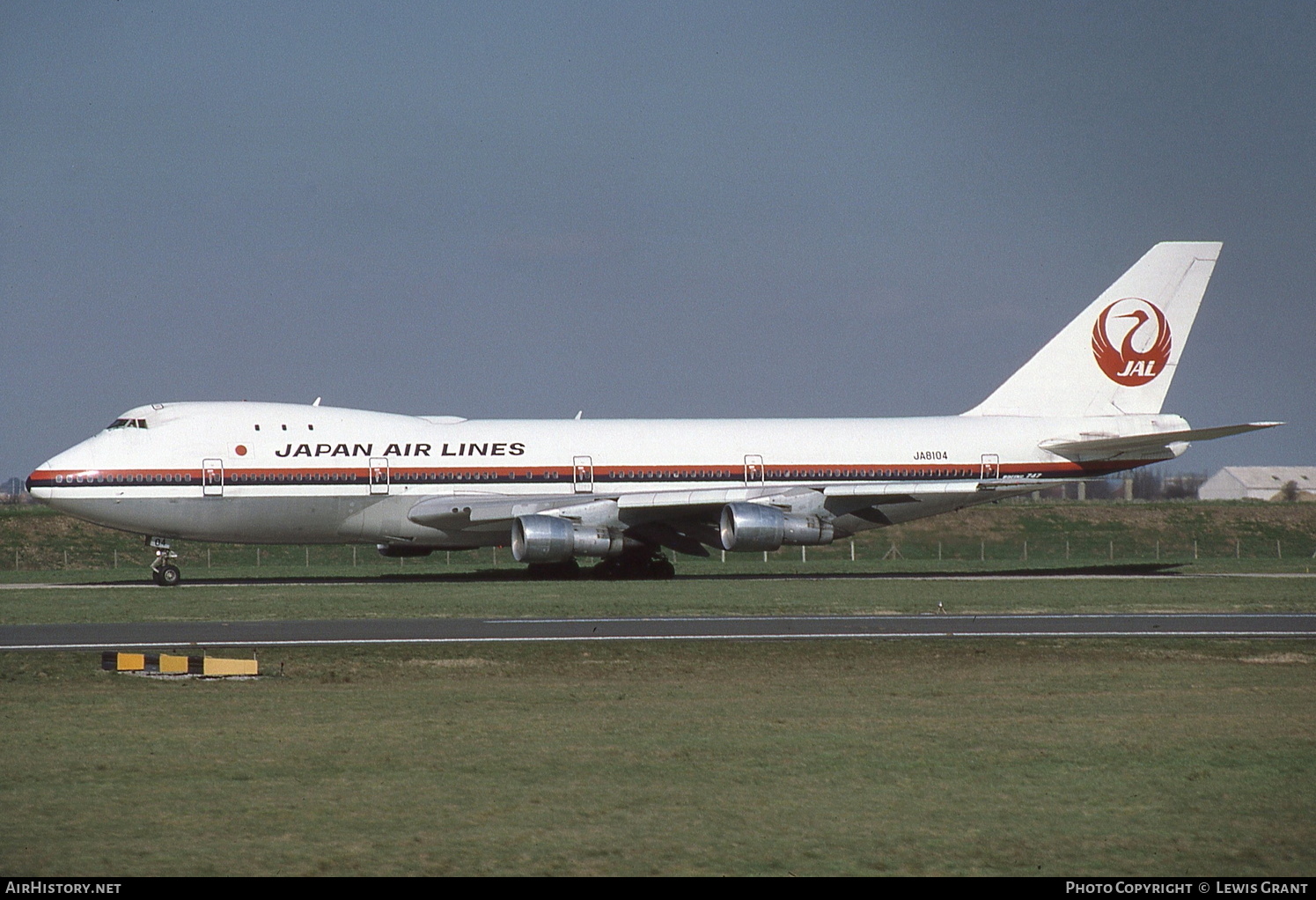Aircraft Photo of JA8104 | Boeing 747-246B | Japan Air Lines - JAL | AirHistory.net #191210