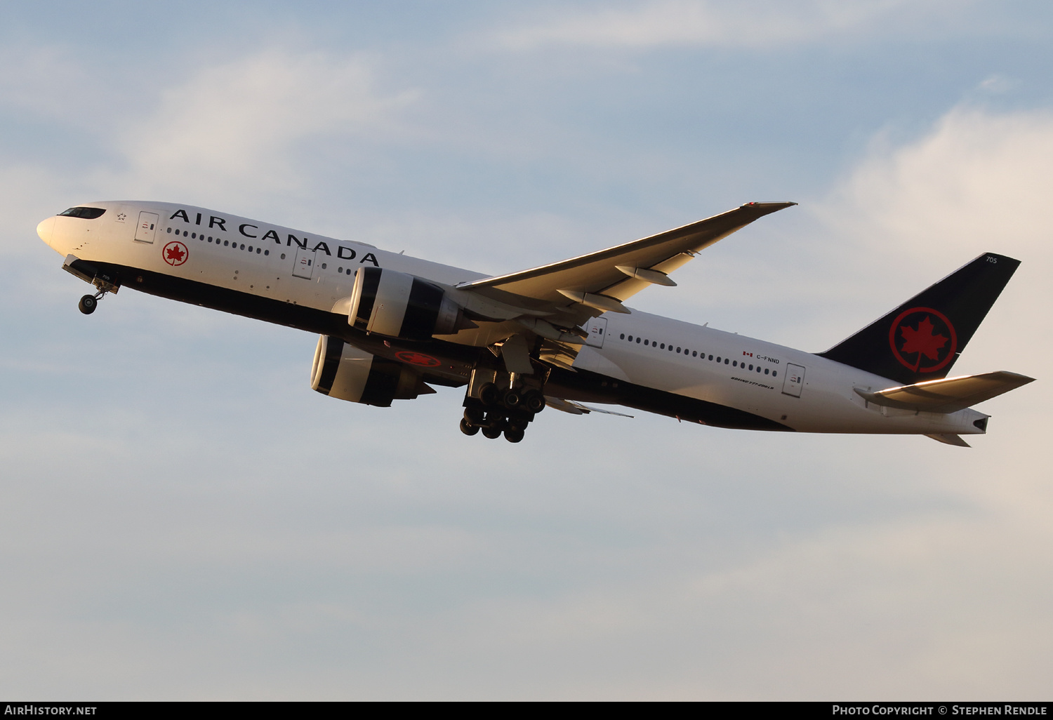 Aircraft Photo of C-FNND | Boeing 777-233/LR | Air Canada | AirHistory.net #191220