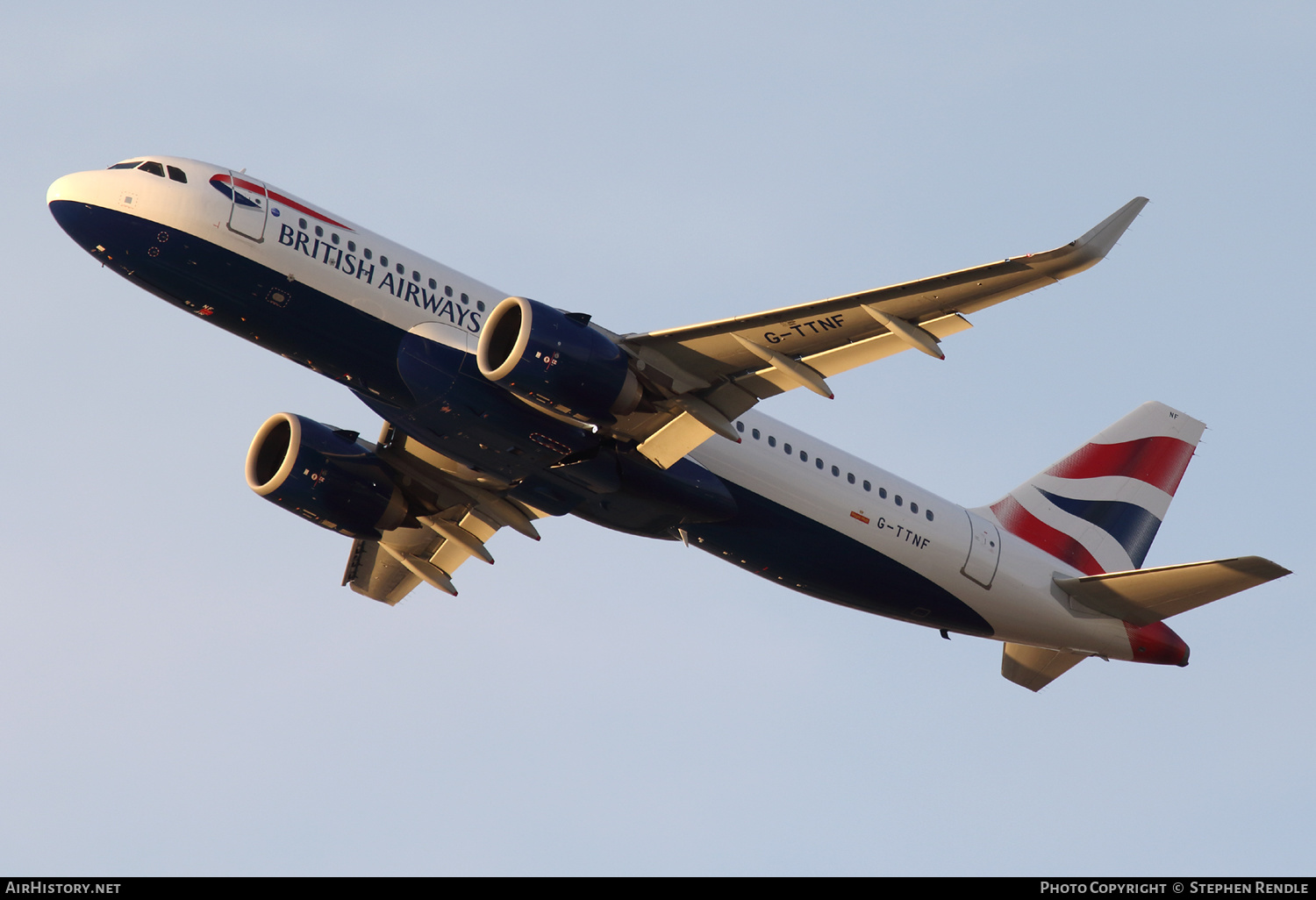 Aircraft Photo of G-TTNF | Airbus A320-251N | British Airways | AirHistory.net #191223