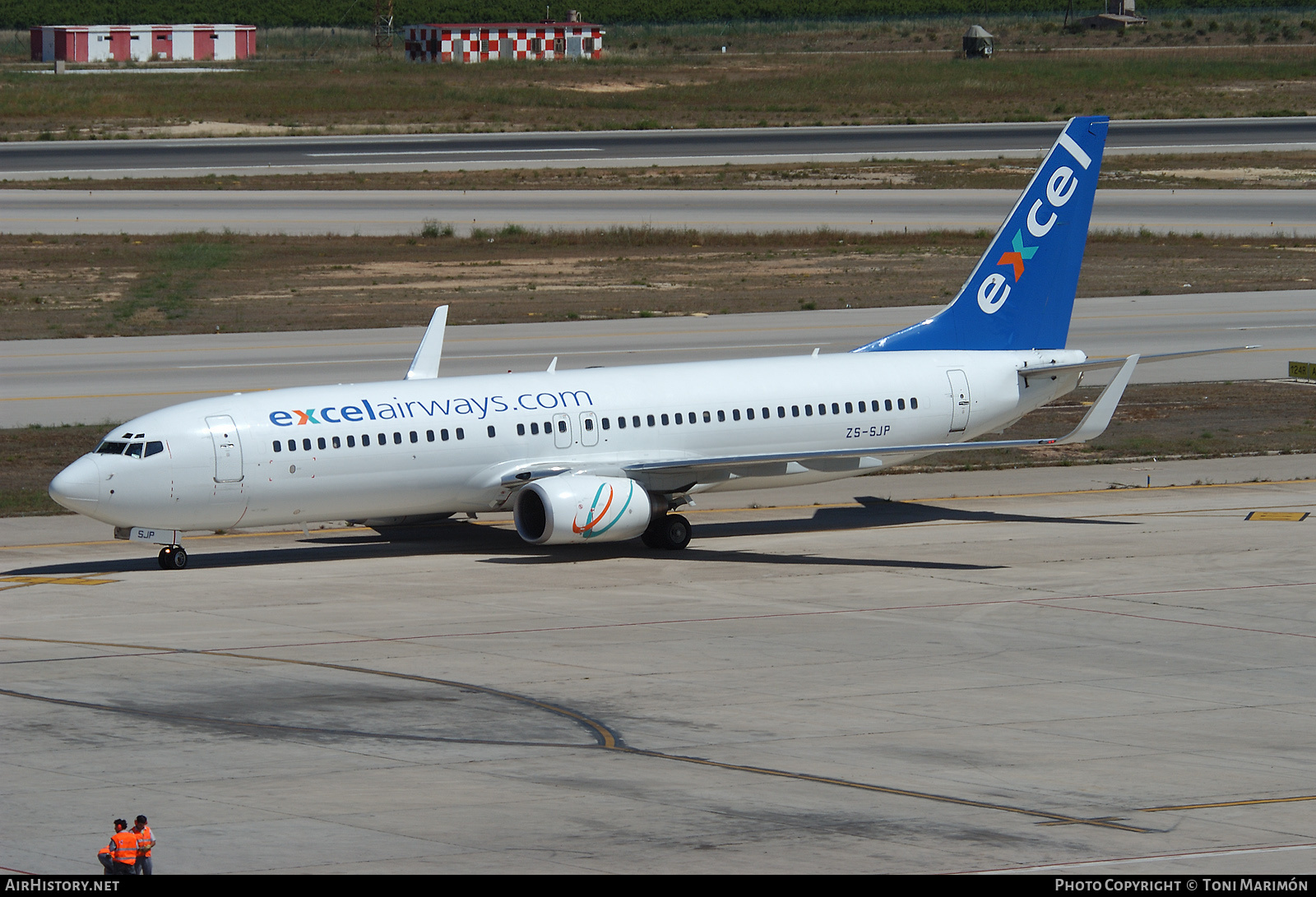 Aircraft Photo of ZS-SJP | Boeing 737-8BG | Excel Airways | AirHistory.net #191234