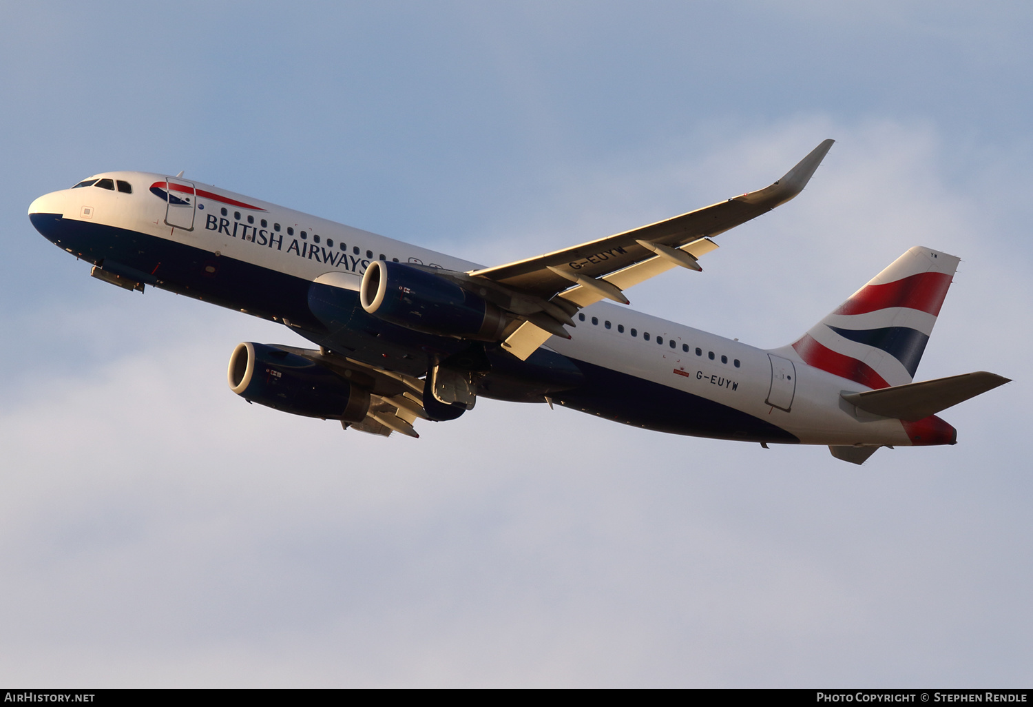 Aircraft Photo of G-EUYW | Airbus A320-232 | British Airways | AirHistory.net #191236