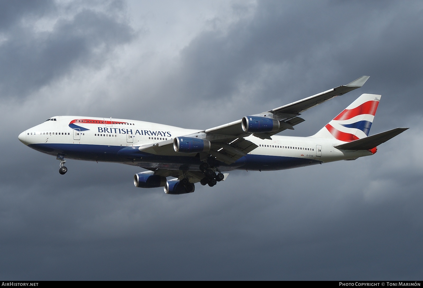 Aircraft Photo of G-CIVG | Boeing 747-436 | British Airways | AirHistory.net #191238