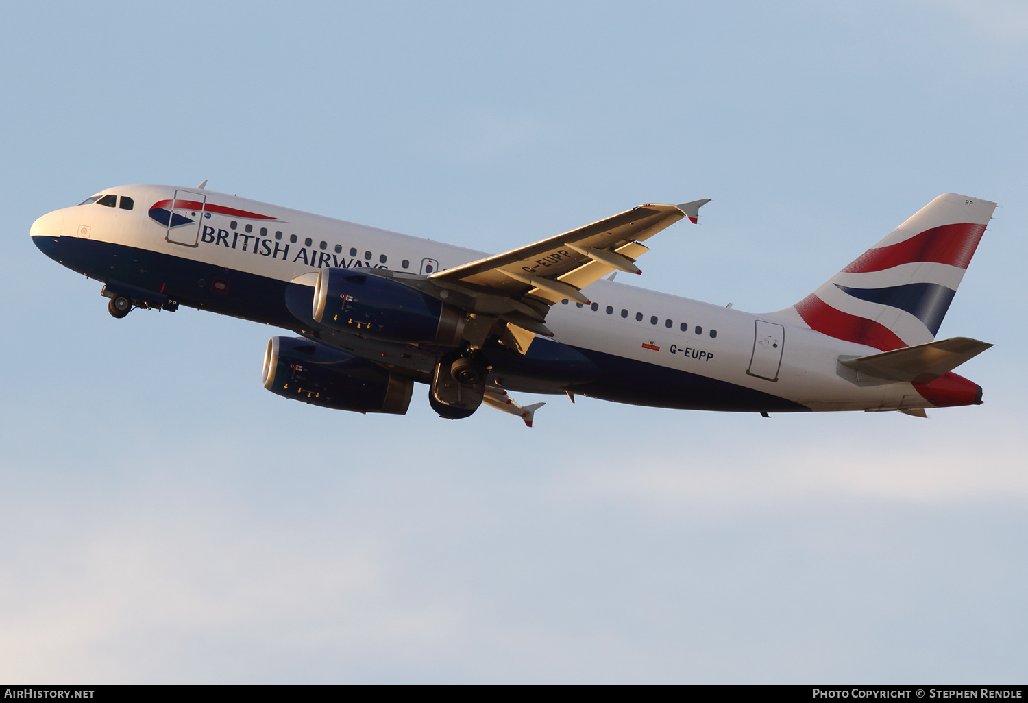 Aircraft Photo of G-EUPP | Airbus A319-131 | British Airways | AirHistory.net #191242