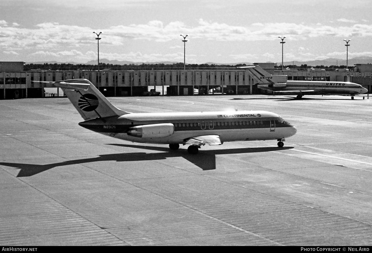 Aircraft Photo of N8906 | McDonnell Douglas DC-9-15RC | Continental Airlines | AirHistory.net #191260