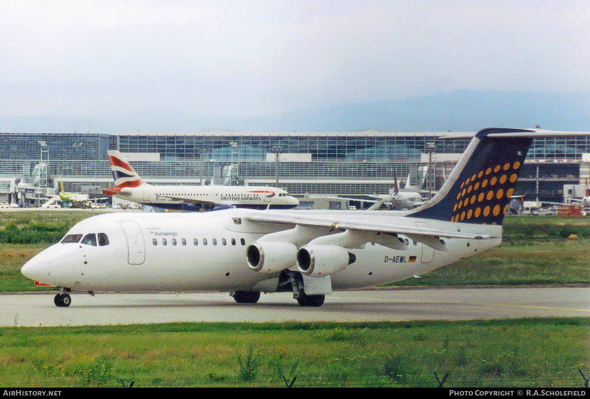 Aircraft Photo of D-AEWL | British Aerospace BAe-146-300 | Eurowings | AirHistory.net #191283