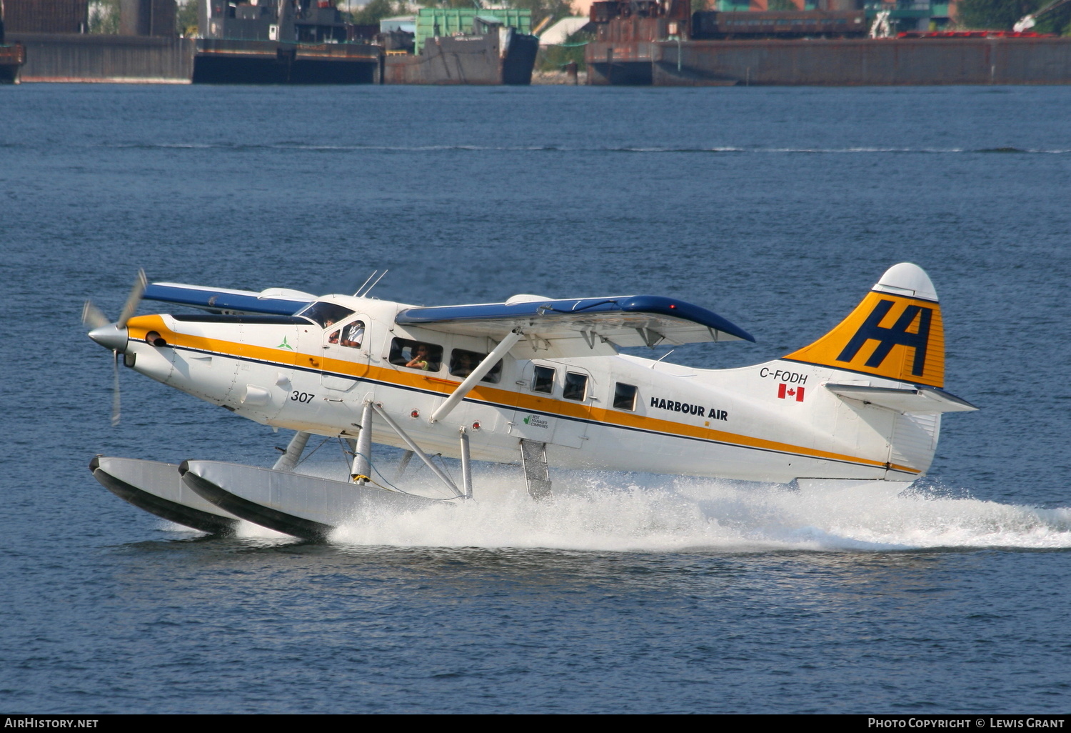 Aircraft Photo of C-FODH | Vazar DHC-3T Turbine Otter | Harbour Air | AirHistory.net #191284