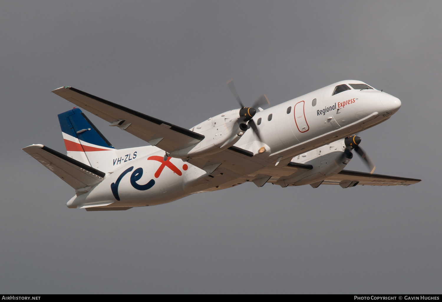 Aircraft Photo of VH-ZLS | Saab 340B | REX - Regional Express | AirHistory.net #191290