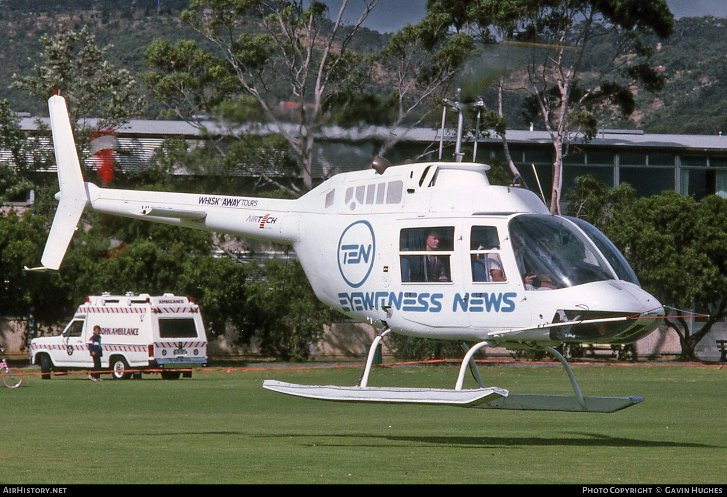 Aircraft Photo of VH-BLR | Bell 206B JetRanger II | Ten Eyewitness News | AirHistory.net #191292