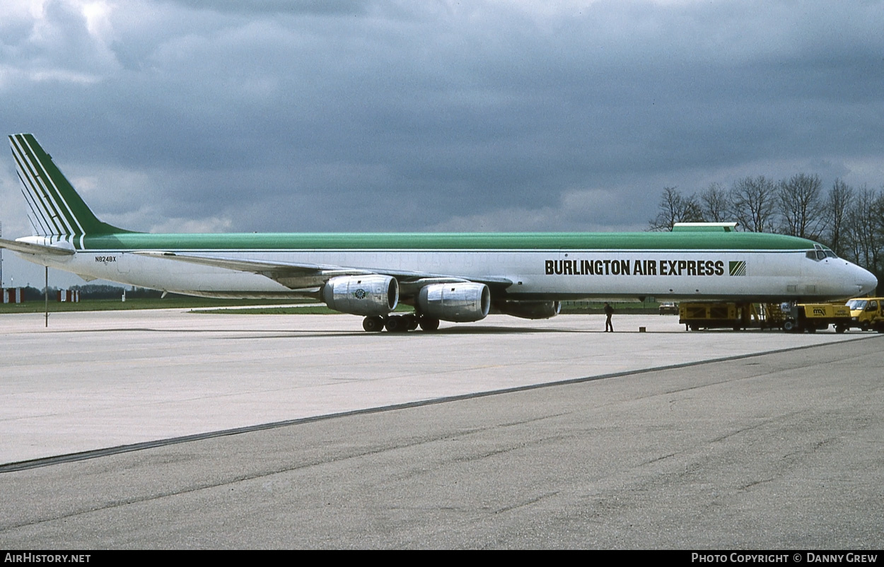 Aircraft Photo of N824BX | McDonnell Douglas DC-8-71(F) | Burlington Air Express | AirHistory.net #191307