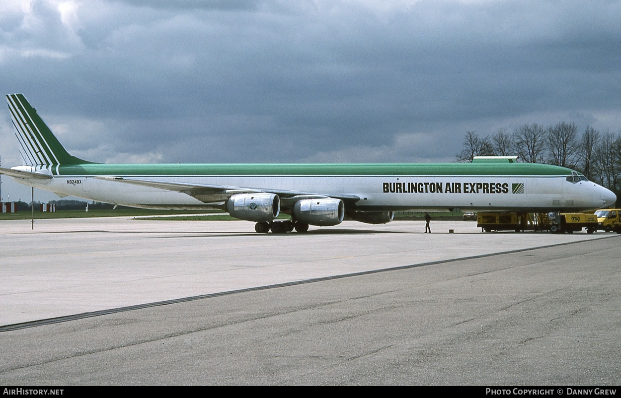 Aircraft Photo of N824BX | McDonnell Douglas DC-8-71(F) | Burlington Air Express | AirHistory.net #191307