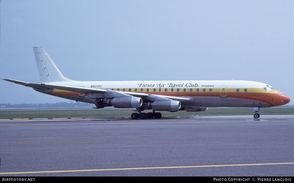 Aircraft Photo of N8015U | Douglas DC-8-21 | Fiesta Air Travel Club | AirHistory.net #191310