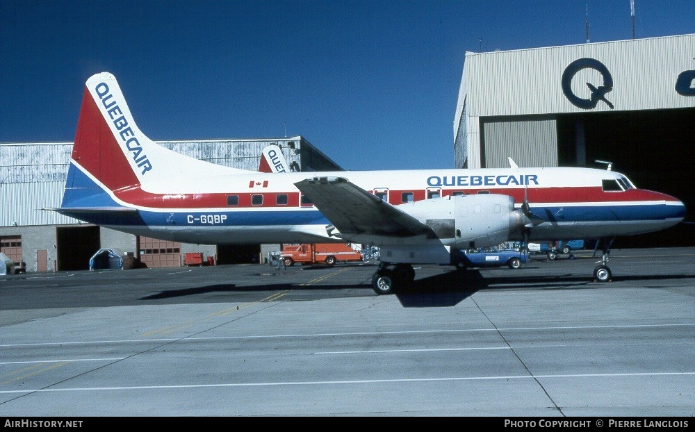 Aircraft Photo of C-GQBP | Convair 580 | Quebecair | AirHistory.net #191321