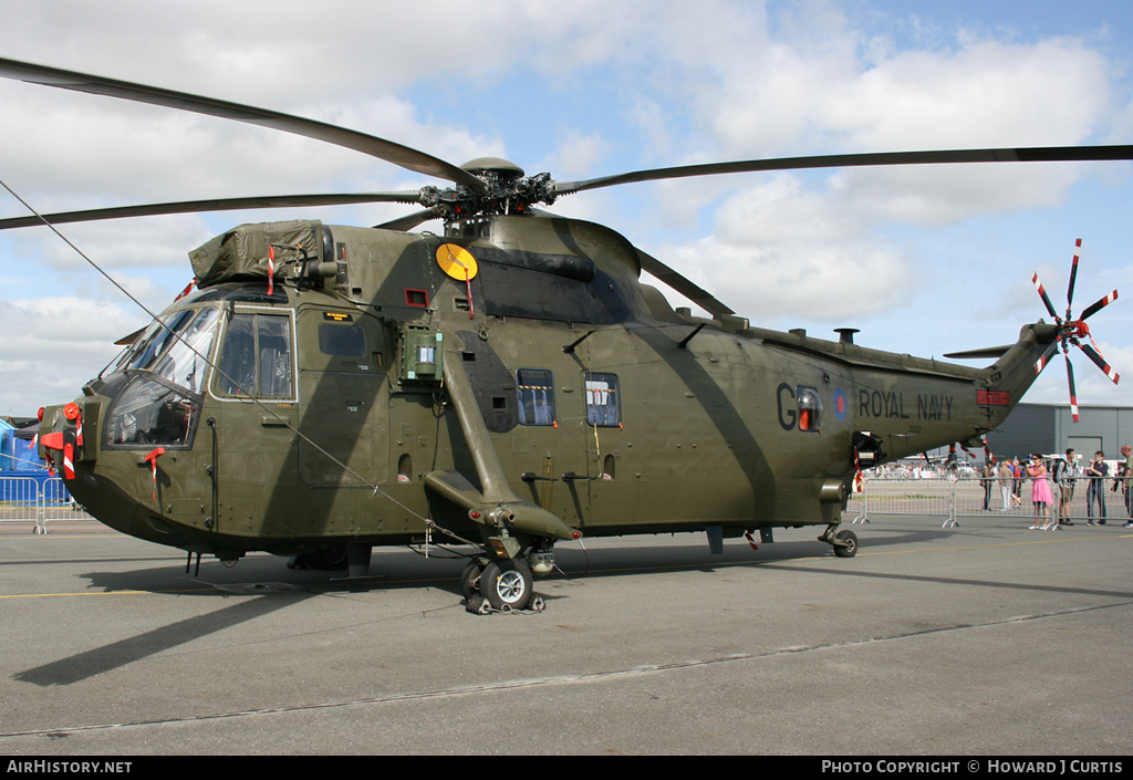 Aircraft Photo of ZG821 | Westland WS-61 Sea King HC4 | UK - Navy | AirHistory.net #191322