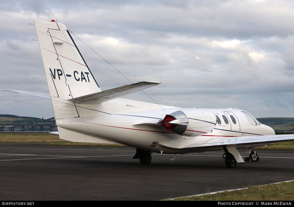 Aircraft Photo of VP-CAT | Cessna 501 Citation I/SP | AirHistory.net #191339