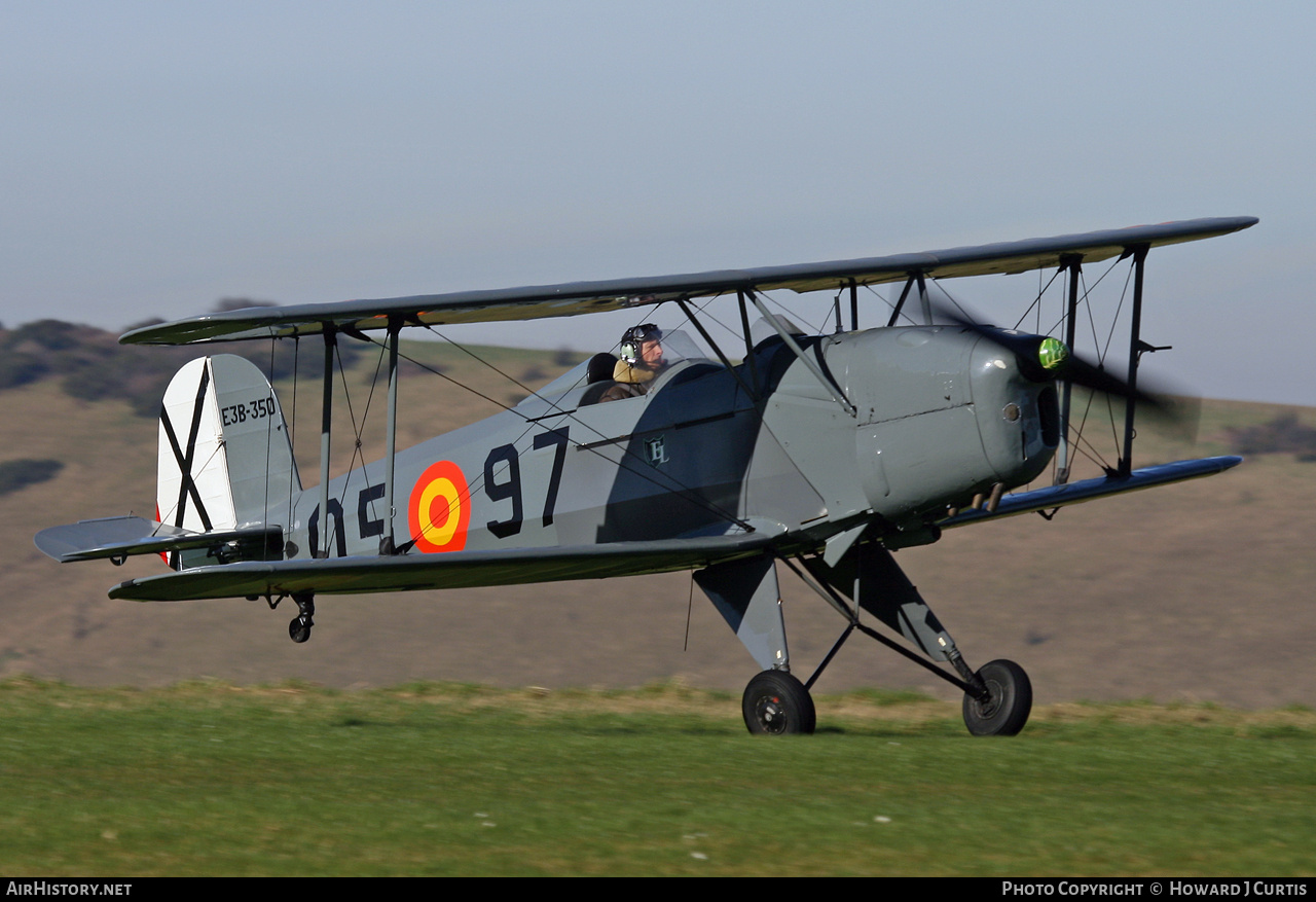 Aircraft Photo of G-BHPL / E3B-350 | CASA 1.131E Jungmann | Spain - Air Force | AirHistory.net #191341