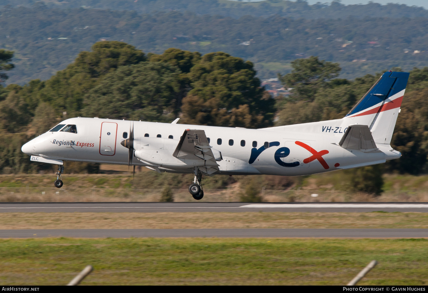 Aircraft Photo of VH-ZLC | Saab 340B | REX - Regional Express | AirHistory.net #191346