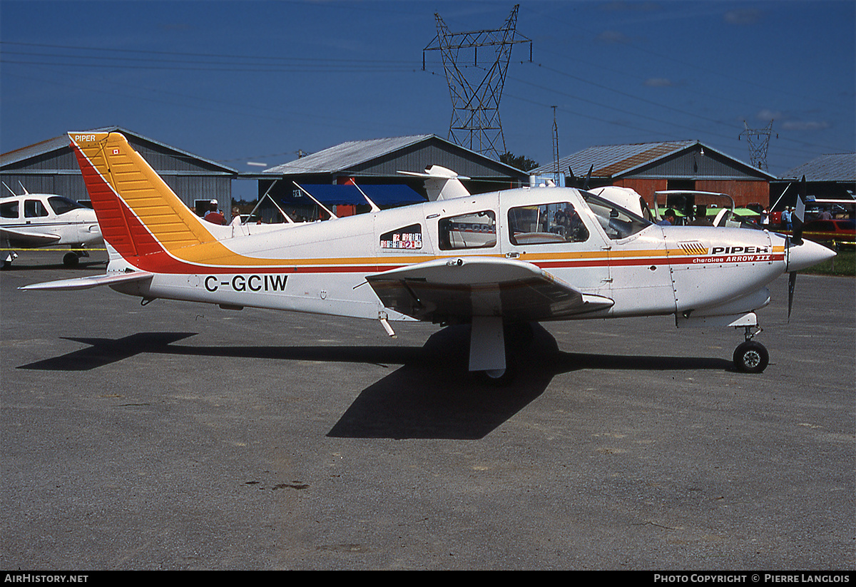 Aircraft Photo of C-GCIW | Piper PA-28R-201T Turbo Cherokee Arrow III | AirHistory.net #191370