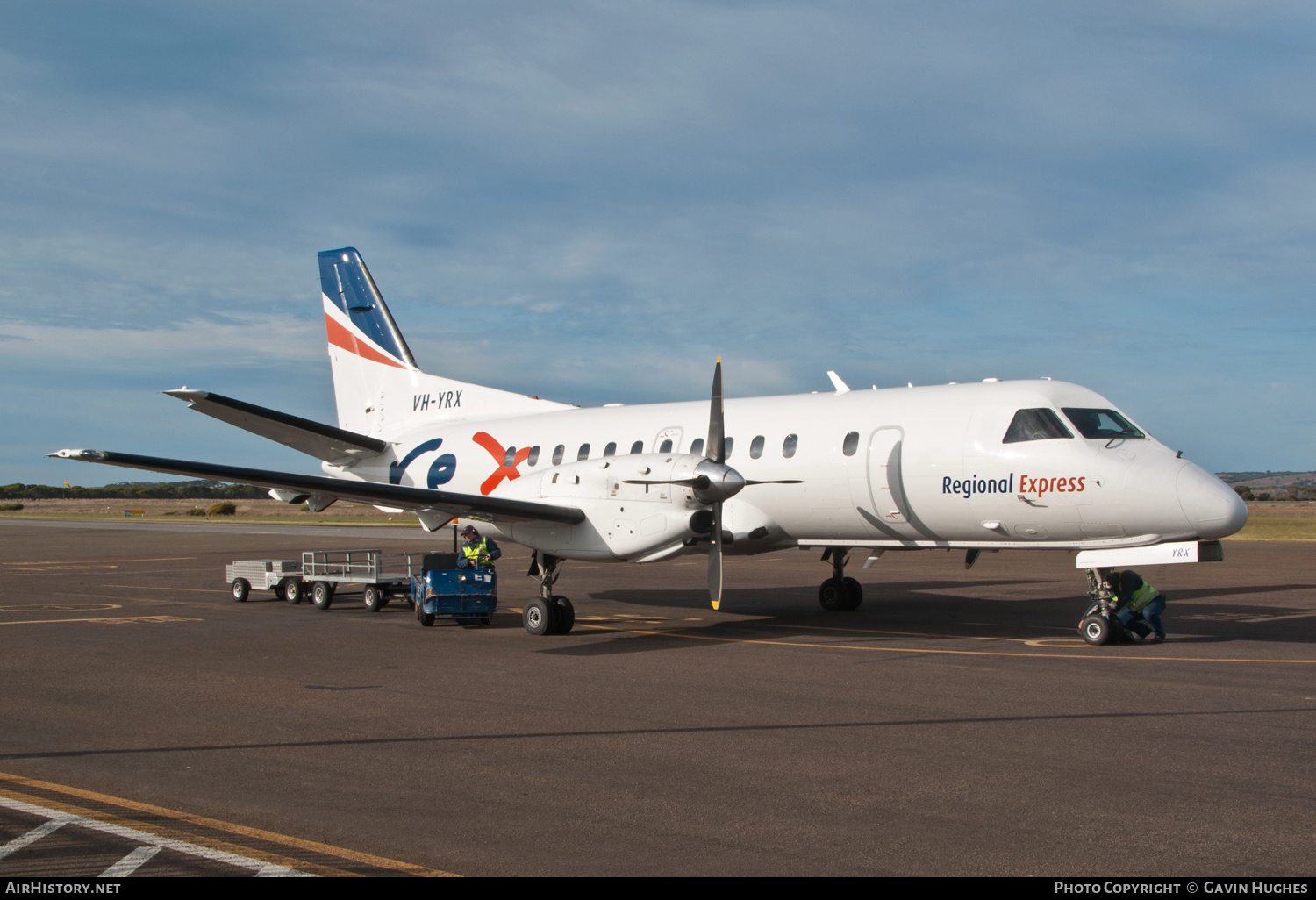 Aircraft Photo of VH-YRX | Saab 340B | REX - Regional Express | AirHistory.net #191372