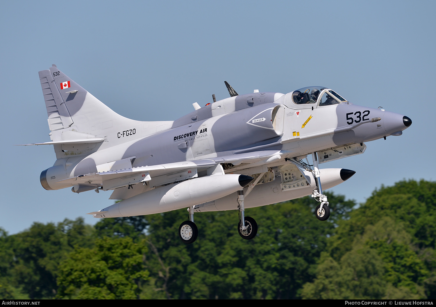 Aircraft Photo of C-FGZO | McDonnell Douglas A-4N Skyhawk II | Discovery Air Defence Services | AirHistory.net #191421