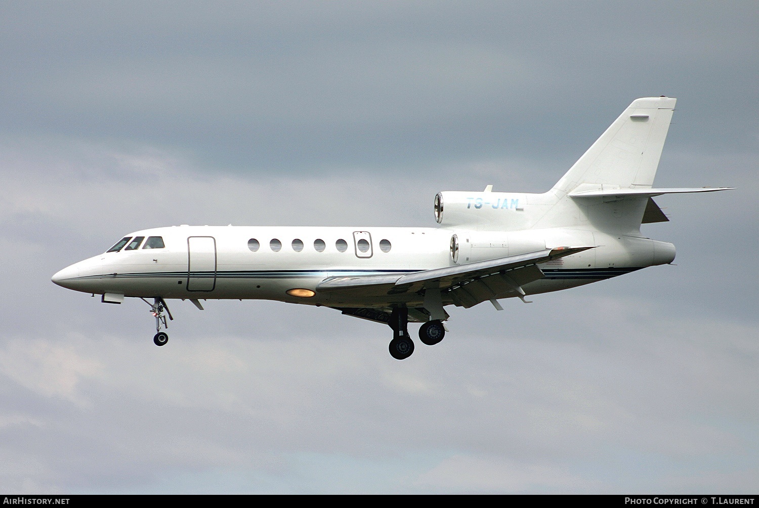 Aircraft Photo of TS-JAM | Dassault Falcon 50 | Tunisavia | AirHistory.net #191434