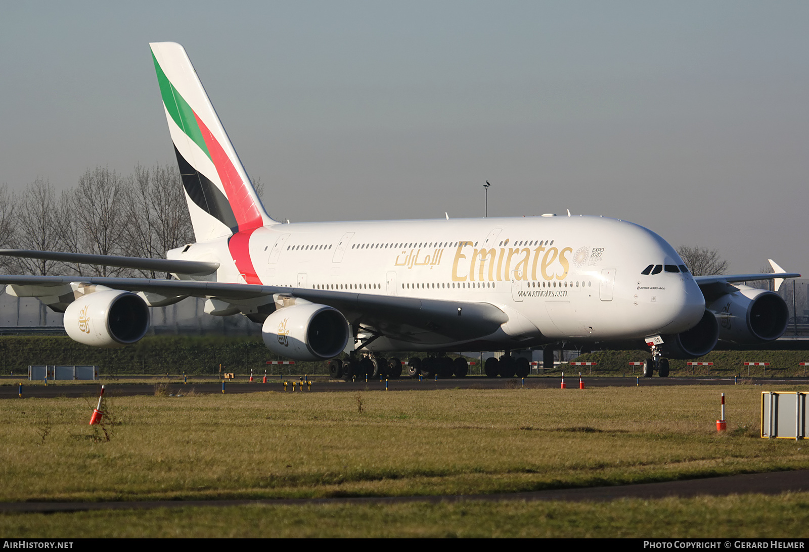 Aircraft Photo of A6-EDS | Airbus A380-861 | Emirates | AirHistory.net #191443