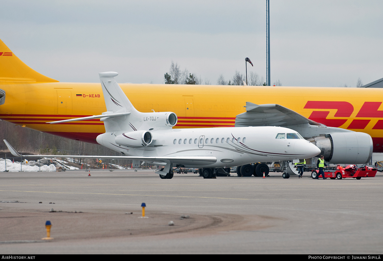 Aircraft Photo of LX-TQJ | Dassault Falcon 7X | AirHistory.net #191458