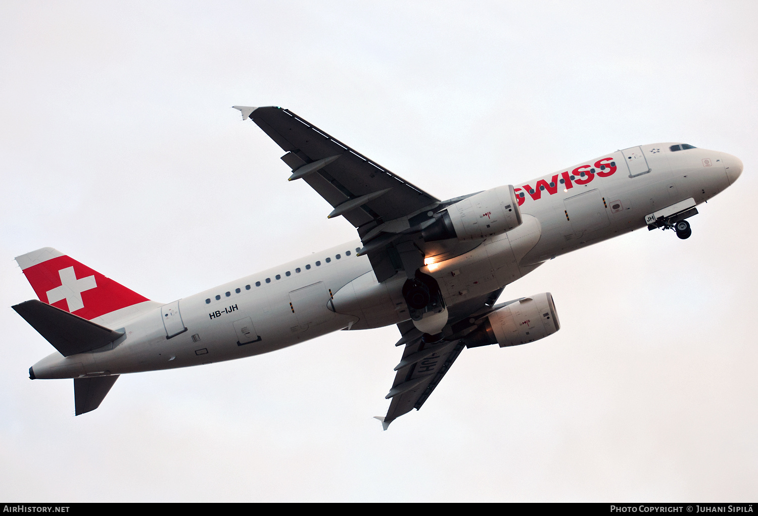 Aircraft Photo of HB-IJH | Airbus A320-214 | Swiss International Air Lines | AirHistory.net #191465