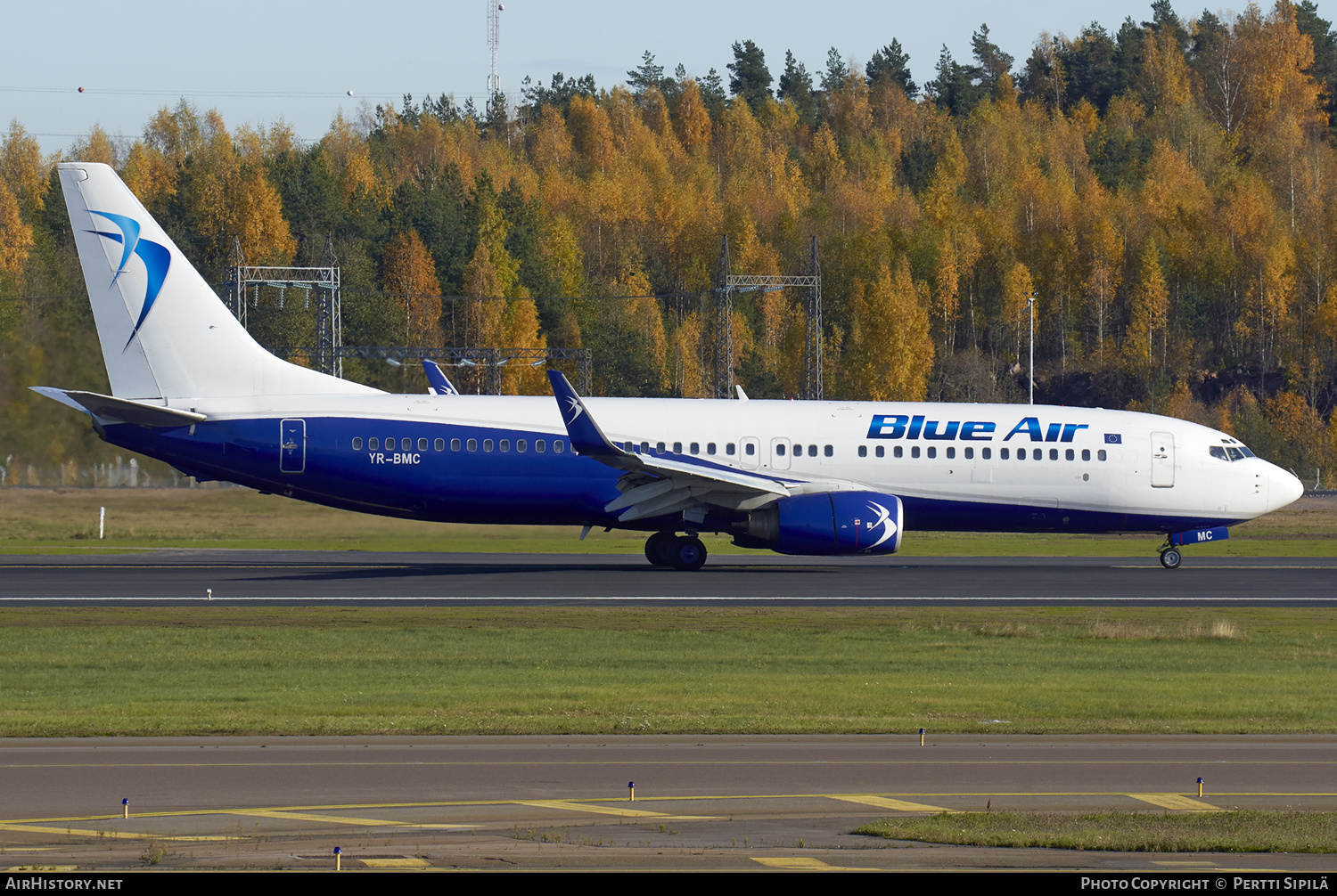 Aircraft Photo of YR-BMC | Boeing 737-85F | Blue Air | AirHistory.net #191467