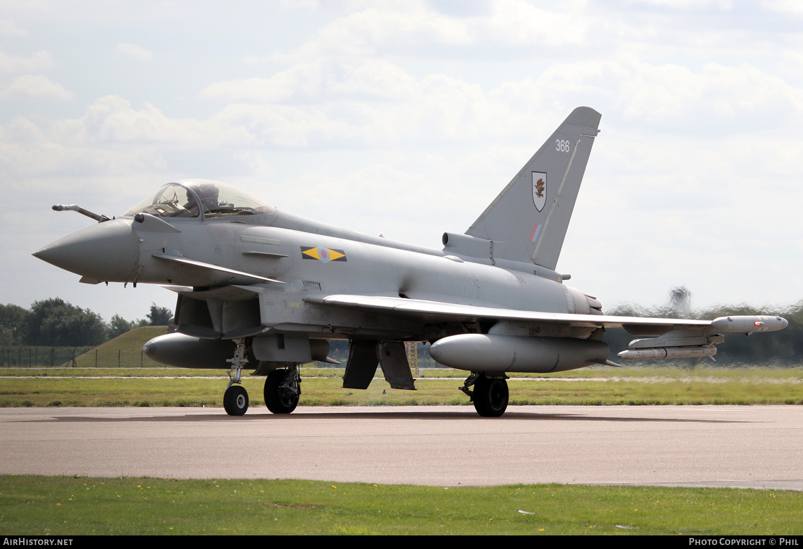 Aircraft Photo of ZK366 | Eurofighter EF-2000 Typhoon FGR4 | UK - Air Force | AirHistory.net #191471