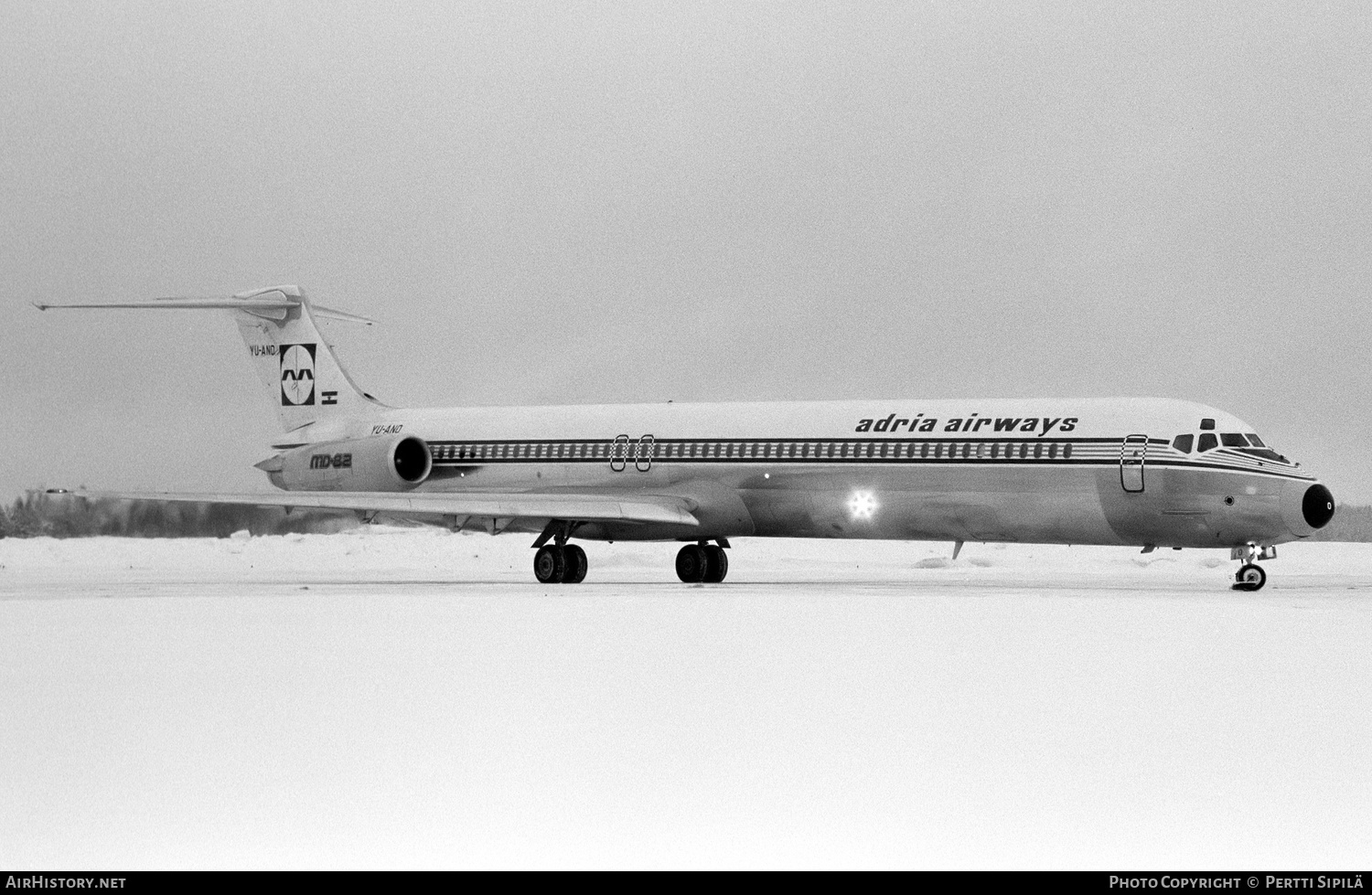 Aircraft Photo of YU-ANO | McDonnell Douglas MD-82 (DC-9-82) | Adria Airways | AirHistory.net #191479