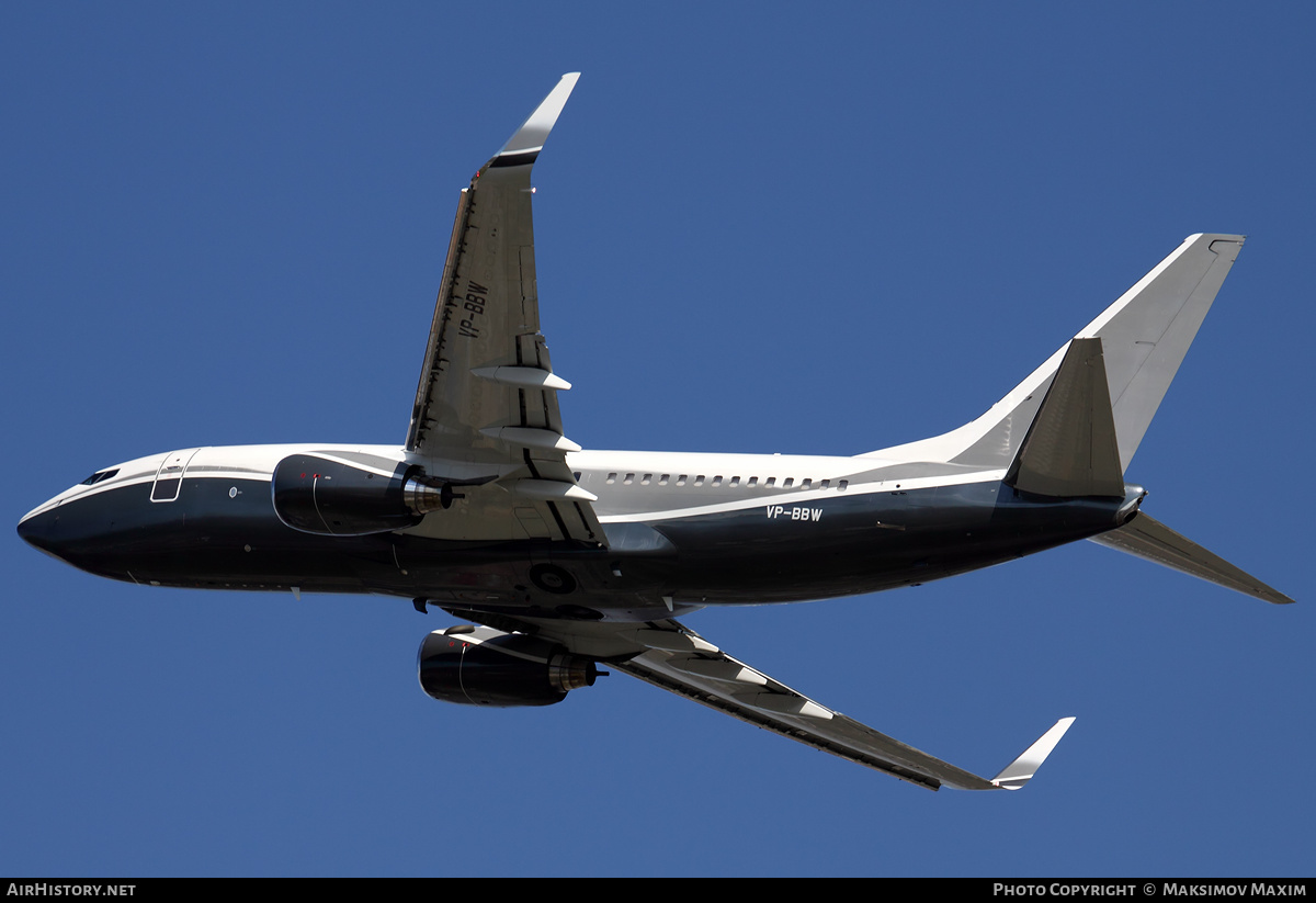 Aircraft Photo of VP-BBW | Boeing 737-7BJ BBJ | AirHistory.net #191483