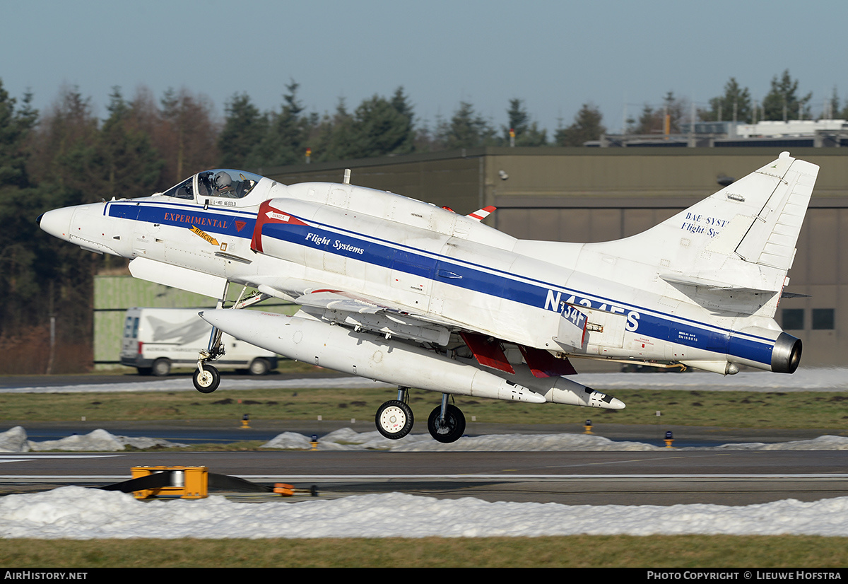 Aircraft Photo of N434FS | McDonnell Douglas A-4N Skyhawk II | BAE Systems Flight Systems | AirHistory.net #191484