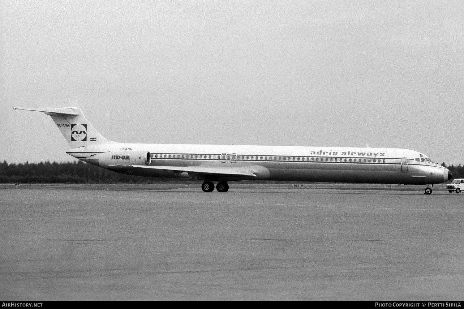 Aircraft Photo of YU-ANG | McDonnell Douglas MD-82 (DC-9-82) | Adria Airways | AirHistory.net #191486