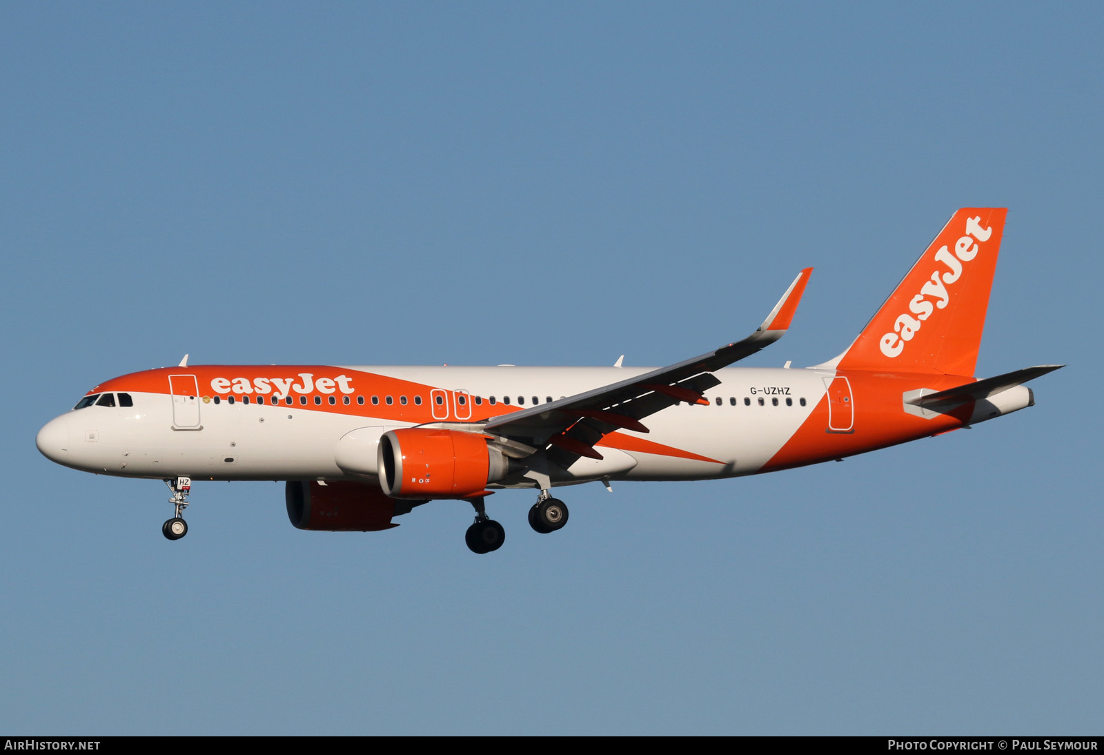 Aircraft Photo of G-UZHZ | Airbus A320-251N | EasyJet | AirHistory.net #191489
